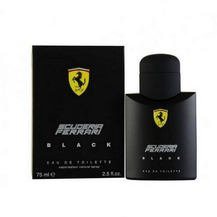 Ferrari 70204307 Scuderia Ferrari Black EDT Spray 2.5 Oz (75 ml) For Men