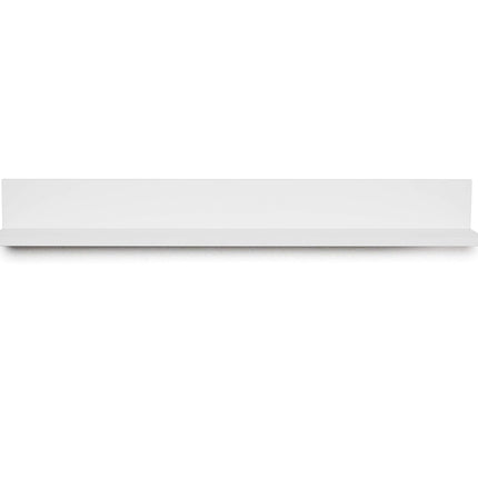 Hangman L24W L 24-Inch No-Stud Floating Shelf (White Powder Coat)