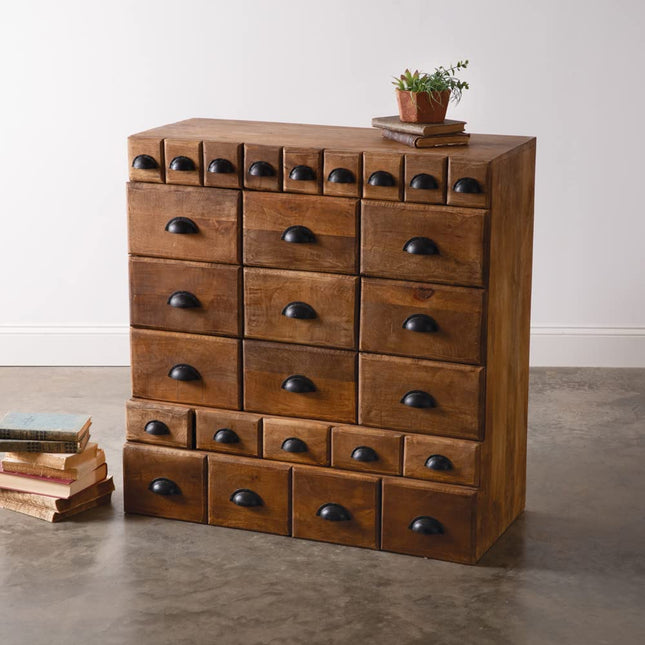 Colonial Tin Works Vintage-Inspired Organizer Chest, 36-inch Height