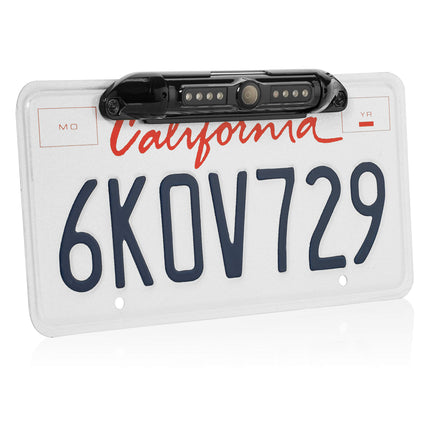 BOYO VISION VTL420CIR - Bar-Type License Plate Backup Camera with Night Vision and Parking Lines (Black)