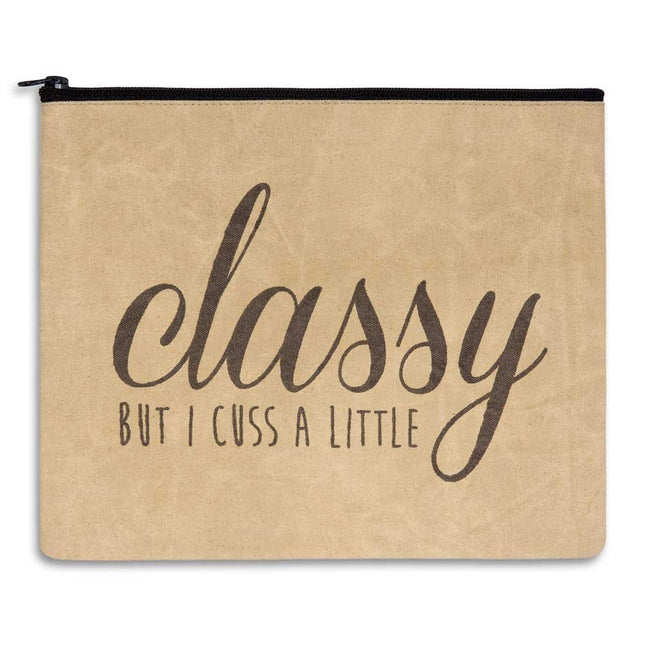 Classy.But I Cuss A Little  Canvas Toiletry Bag