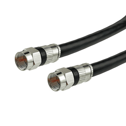 Ematic Installer Approved EMXC250 Indoor Outdoor Quad-Shielding Installer Friendly Coaxial Cable, 250-Foot