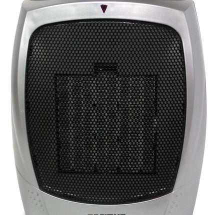 Optimus, H-7004, Silver Portable Ceramic Thermostat Heater