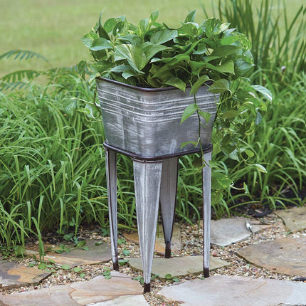 CTW Home Collection 790126 Single Wash Bin Planter, 25.5-inch Height