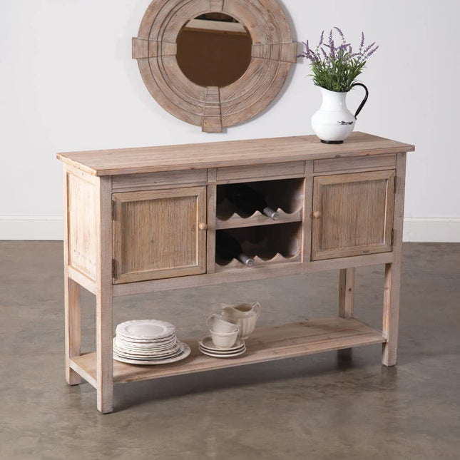 Colonial Tin Works Colette Wine and Bar Cabinet, 47-inch Width