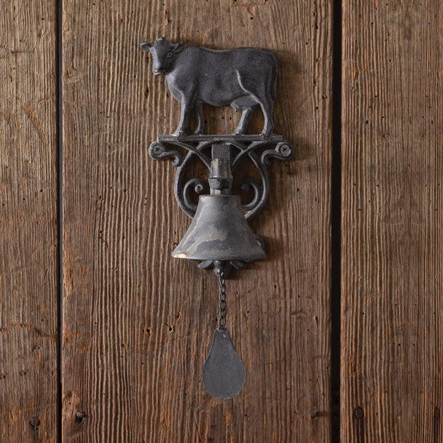 Colonial Tin Works 420211 Cow Dinner Bell, 8.50-inxh Height