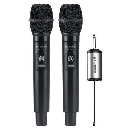 Blackmore Pro Audio BMP-12 Dual Wireless UHF Microphone System