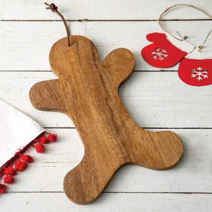 CTW 370326 Gingerbread Decorative Wood Board, 15-inch Height, Brown