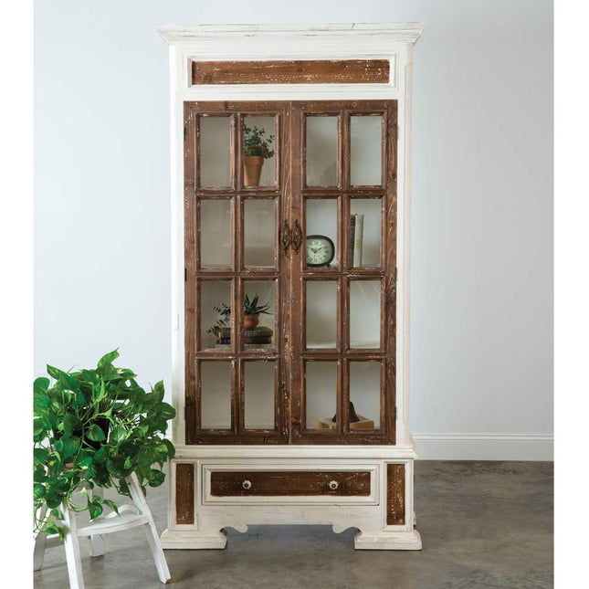 CTW Home Collection 400217 Augustin Display Cabinet, 79-Inch Height