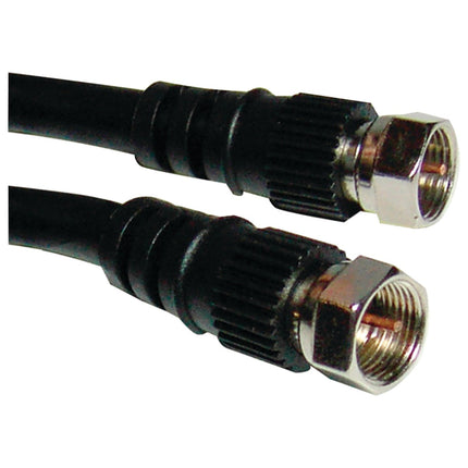 Petra SEI 205-430BK F-to-F RG6 Screw-On Cable (25 Feet)
