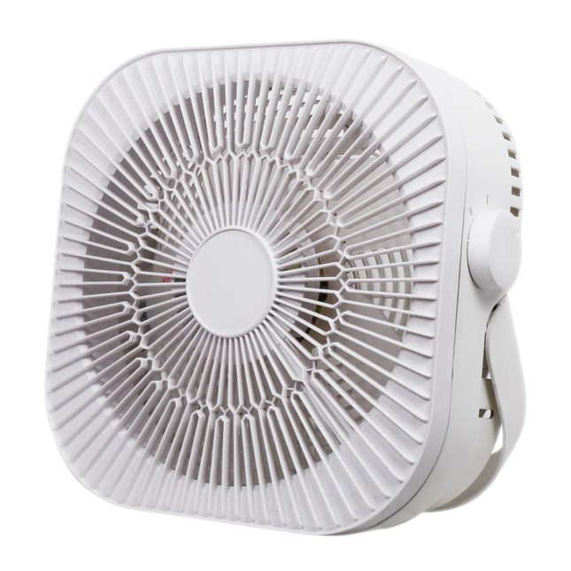 Optimus F-1023 Indoor Plug-in Fan, Household, White