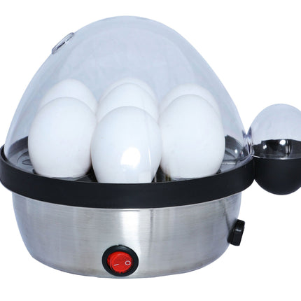 Brentwood TS-1040S Stainless Steel Electric 7 Egg Cooker with Auto Shut Off