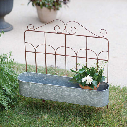 CTW Home Collection 370478 Garden Fence Planter, 28-inch Width