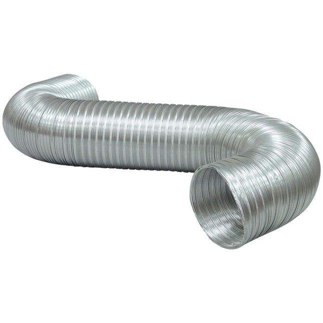 Deflect-o A045/9 Semirigid Aluminum Duct, 5-Feet, Silver