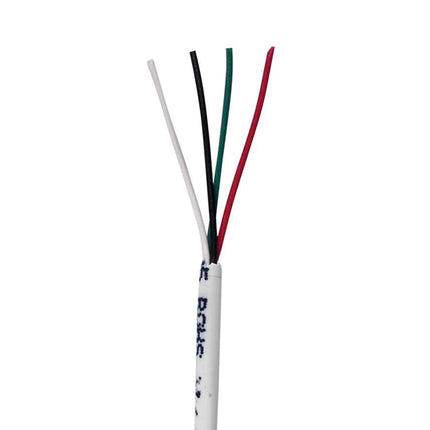 Ethereal 22-4-SR-WH-R Fastpack 22-Gauge 4-Conductor Stranded Cable, 500 Ft. (White)