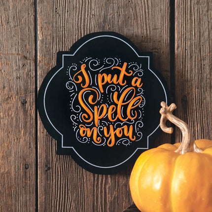 Colonial Tin Works I Put A Spell On You Plaque, 10-inch Height