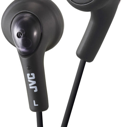 JVC HAF160B Gumy Ear Bud Headphone Black
