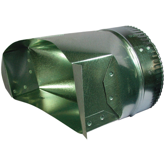 Deflect-o DGT36 Galvanized Transition 3-1/4  X 10  , 6  , 6  Dia, iPhone