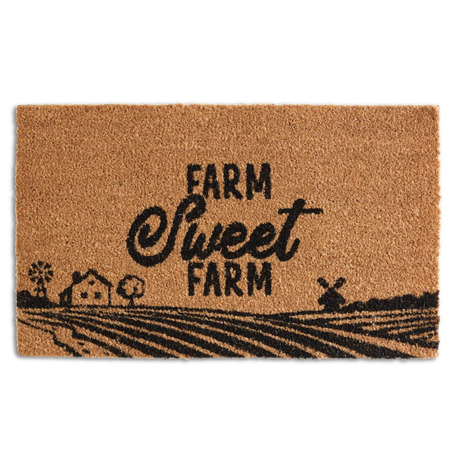 Colonial Tin Works 510574 Farm Sweet Farm Doormat, 29-inch Width