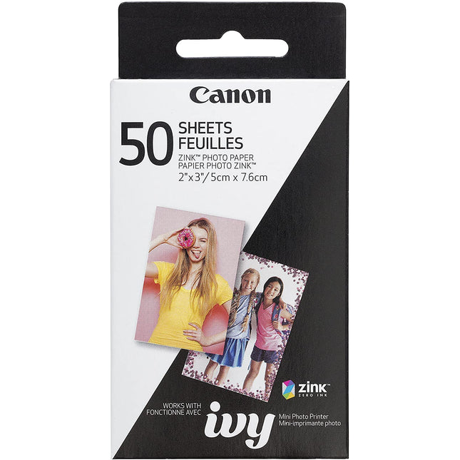 Canon ZINK Photo Paper Pack, 50 Sheets
