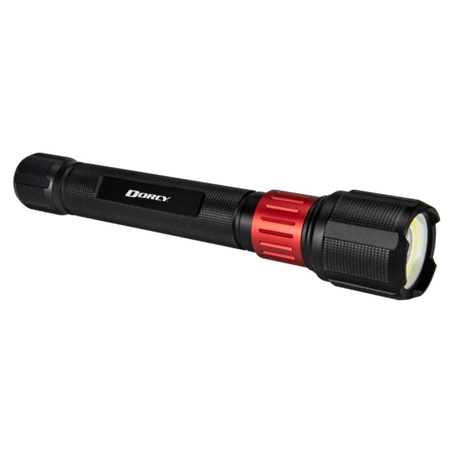 Dorcy 41-4328 2,000-Lumen USB Rechargeable Flashlight with Powerbank, Black