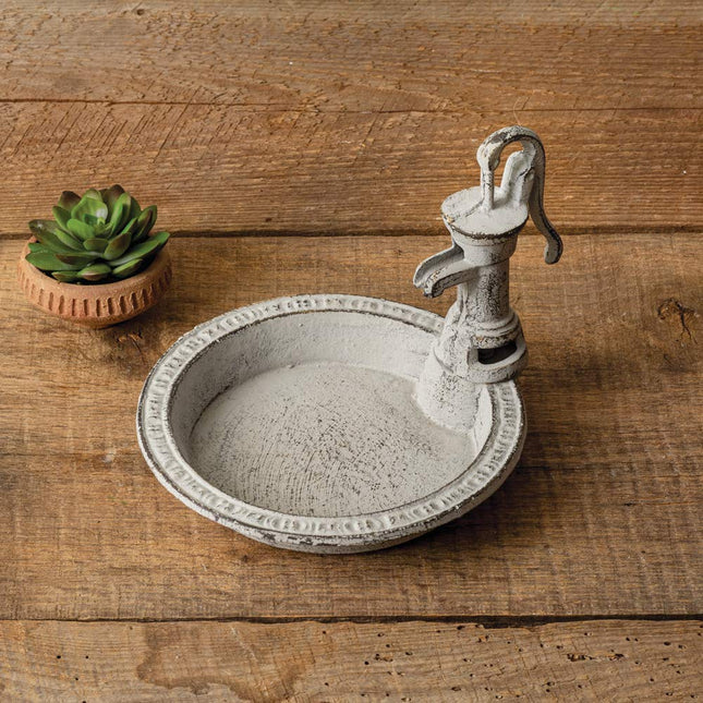 Colonial Tin Works Water Pump Soap Dish