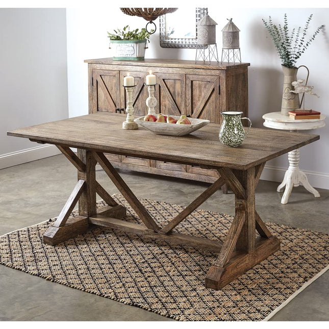 Colonial Tin Works Abingdon Farm Table, 72-inch Width