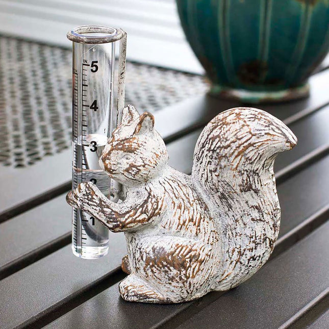 Colonial Tin Works Squirrel Rain Gauge