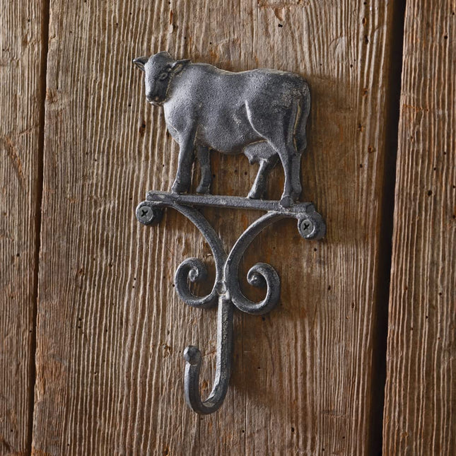 Colonial Tin Works 420205 Cow Wall Hook, 8.50-inch Height