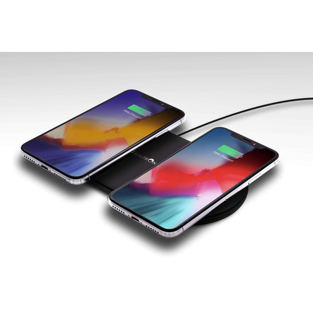 Eggtronic Dual Wireless Charging Pad (Black)