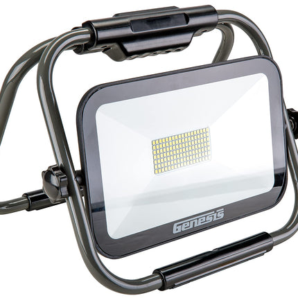 Genesis 6500 Lumen LED Work Light, All Metal Stand, Impact Resistant Lens 2 Year Warranty GWL1265F