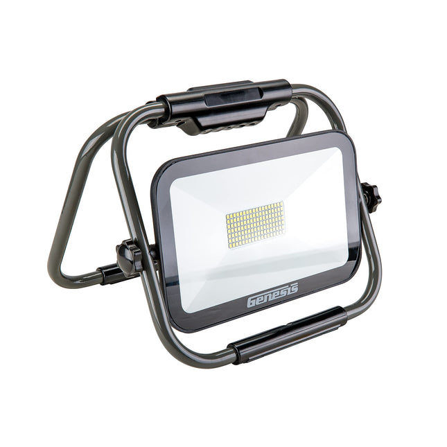 Genesis 6500 Lumen LED Work Light, All Metal Stand, Impact Resistant Lens 2 Year Warranty GWL1265F