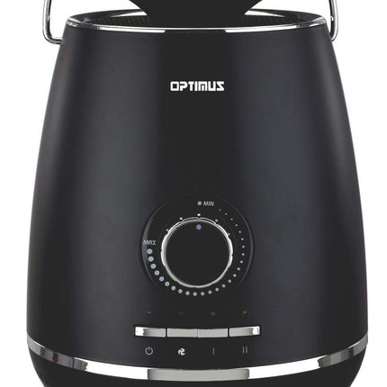 Optimus Portable 360 Surround Ceramic w/Thermostat, Black Heater, 9.6 x 9.6 x 14.0