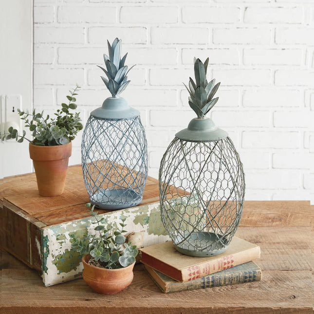 CTW Home Collection Decorative Pineapples, Set of 2