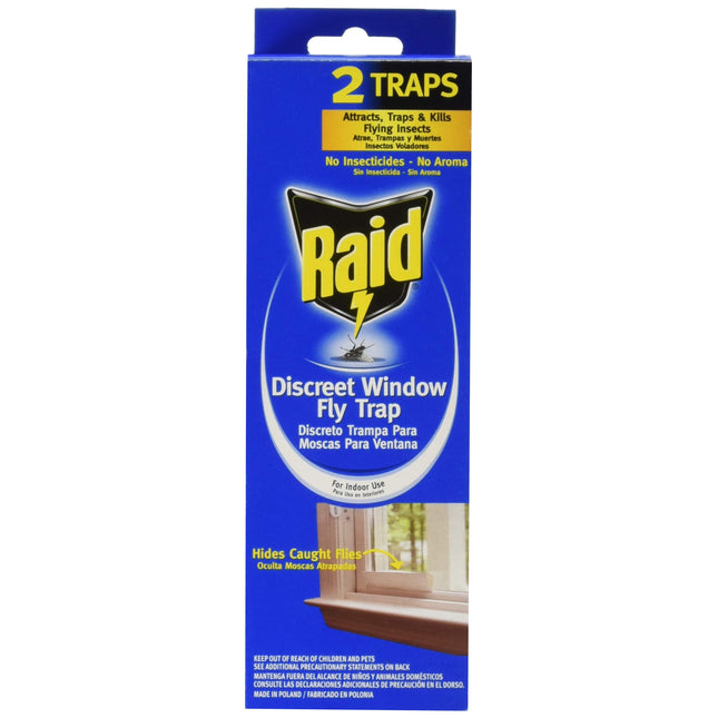 Trap Fly Window Discreet 2ct