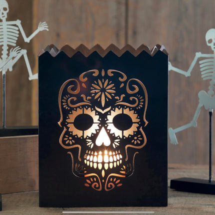 Sugar Skull Luminary