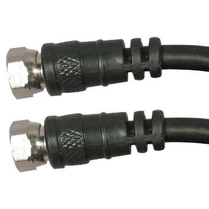 Petra 205-020BK/ELR AA-139 RG59 F-to-F Screw-On Cables (12 Feet)