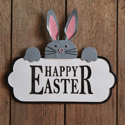 CTW 770446 Happy Easter Bunny Sign, 17-inch Height
