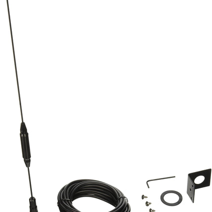 Tram 1091-BNC Scanner Trunk/Hole Mount Antenna Kit with BNC-Male Connector,Gold,Black,19.00in. x 5.25in. x 1.60in