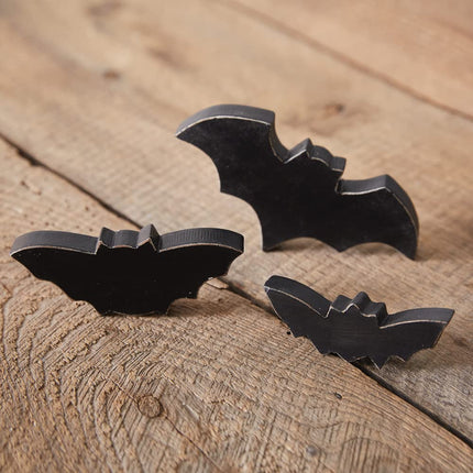 Colonial Tin Works Tabletop Bats, Wood, Set of 3
