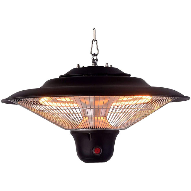 Optimus PHE-1500BR Garage-Outdoor Hanging Infrared Heater with Remote