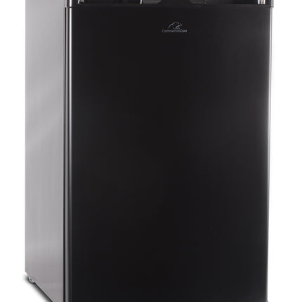 Commercial Cool CCR45B Compact Single Door Refrigerator and Freezer, 4.5 Cu. Ft. Mini Fridge, Black