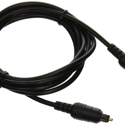 Ematic Optical Audio Toslink Cable, 6 Feet, High- Quality Optical Fiber Toslink Male to Toslink Male Fiber-Optic Audio Output Flexible PVC Cable