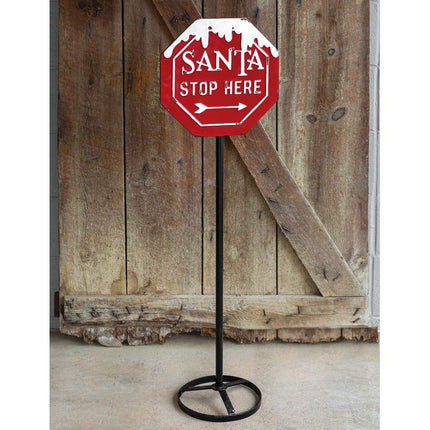 CTW 770333 Santa Stop Sign, 41-inch Height