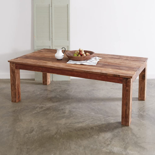 Colonial Tin Works Oakcrest Dining Table, 84-inch Width, Solid Wood
