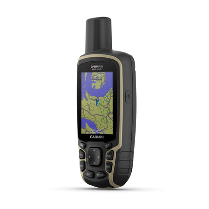 Garmin GPSMAP 65, Button-Operated Handheld with Expanded Satellite Support and Multi-Band Technology, 2.6  Color Display, 010-02451-00