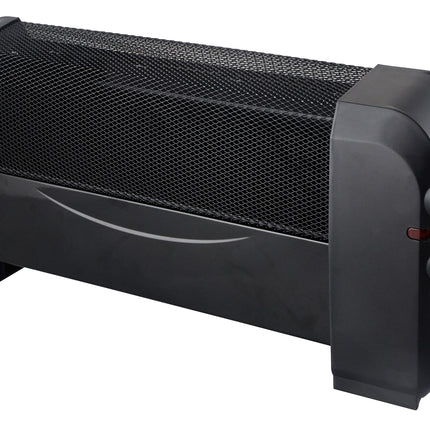 Optimus Baseboard Convection Space Heater, Black