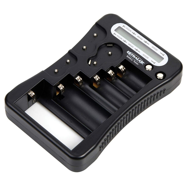 ULTRALAST ULMULTITEST Universal Battery Tester, Black, Standard