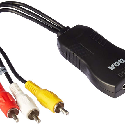 RCA RCA Composite Adapter, Black 7.60  x 4.90  x 1.00