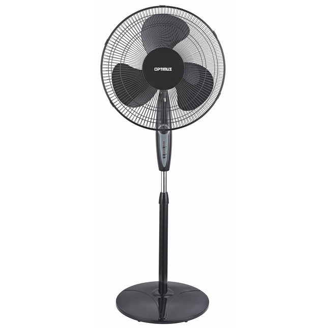 Optimus F-1672BK-F Indoor Plug-in Fan, 16-Inch, White